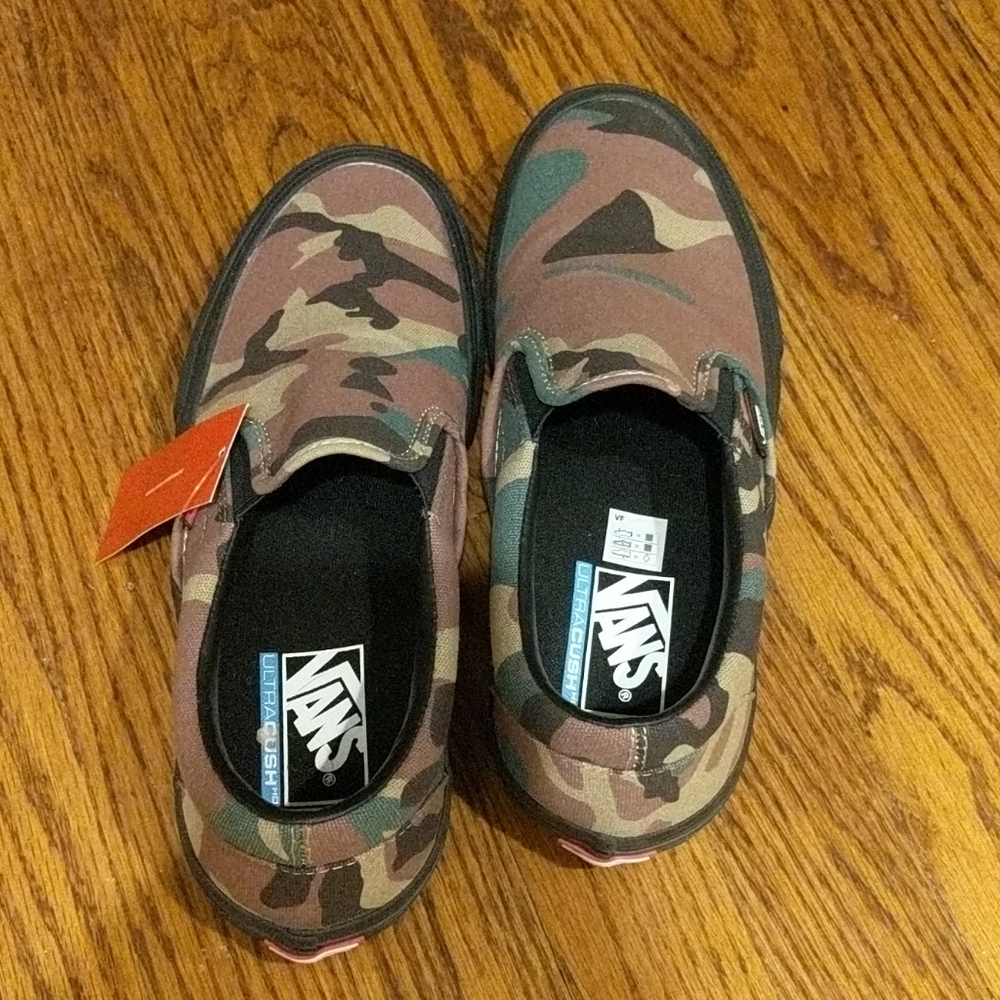 Camo Slip-on Vans